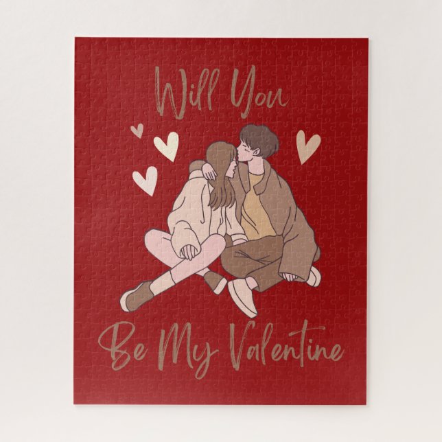 Werden Sie mein Valentinin sein? (Vertikal)