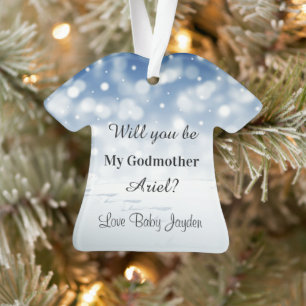 Werden Sie mein Weihnachtsvorschlag für meine Mut Ornament