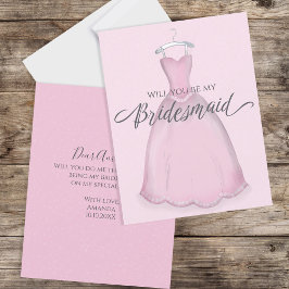 Werden Sie meine Bridesmaid-Brautjungfrau sein, di Karte