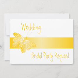Werden Sie meine Bridesmaid-Einladung zum Schmette Einladung