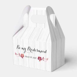 Werden Sie meine Bridesmaid-Geschenkideen sein - G Geschenkschachtel