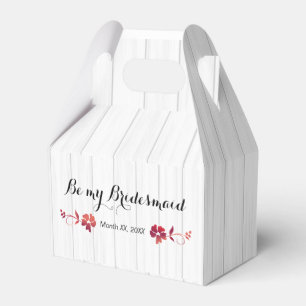 Werden Sie meine Bridesmaid-Geschenkideen sein - G Geschenkschachtel