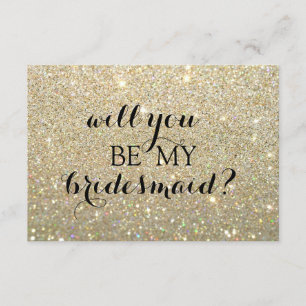 Werden Sie meine Bridesmaid-Karte sein? Einladung