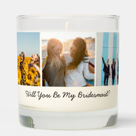 Werden Sie meine Bridesmaid-Personalisierte Vanill