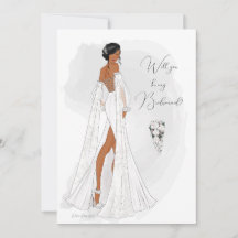 Werden Sie meine Bridesmaid-Vorschlagskarte sein