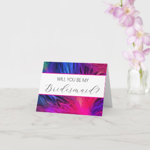 Werden Sie meine Bridesmaid-Vorschlagskarte sein? Karte