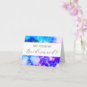 Werden Sie meine Bridesmaid-Vorschlagskarte sein? Karte