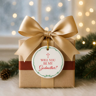 Werden Sie meine Großmutter Christlicher Großelter Keramik Ornament