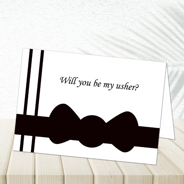Werden Sie meine Hochzeitskarte für die schwarze K Einladung (Von Creator hochgeladen)