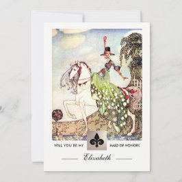 Werden Sie meine Trauzeugin sein? Einladungskarten