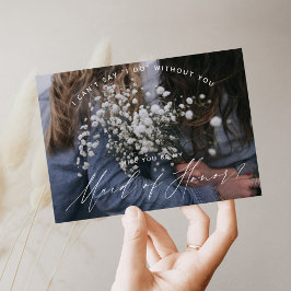 Werden Sie meine Trauzeugin sein? Rose Einladung