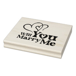 Werden Sie mich heiraten - Vorschlag zur Sonnenhoc Gummistempel
