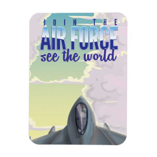 Werden Sie Mitglied im Luftwaffenposter Magnet