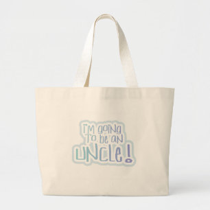 Werden Sie Onkel Tshirts and Gifts Jumbo Stoffbeutel