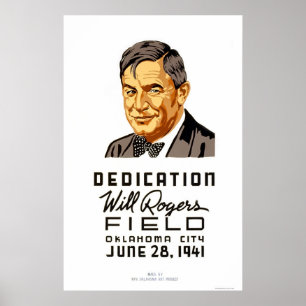 Werden Sie Rogers-Feld WPA 1941 Poster