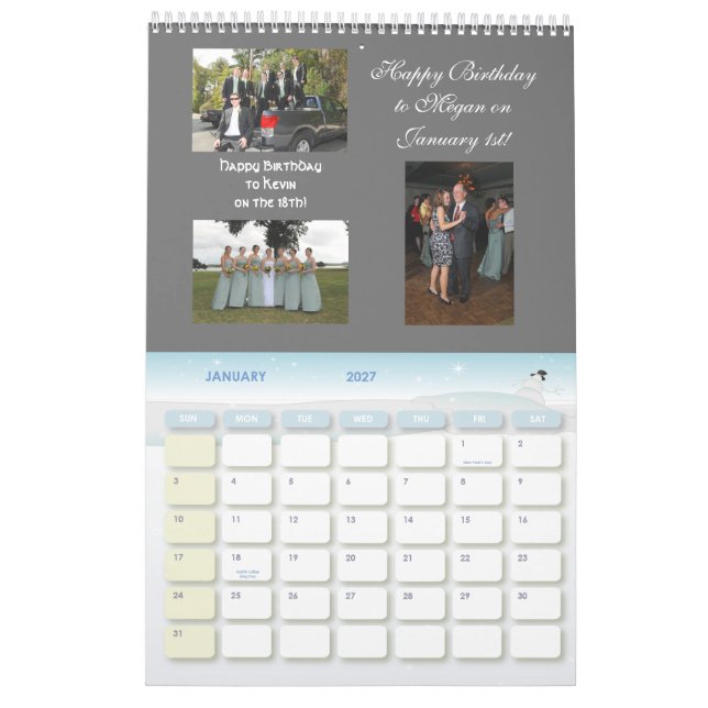 Werden Sie u. Keriandenken-Kalender 2011 Kalender (Jan 2027)
