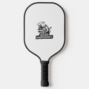 Werden Sie unregierbar Baby Moo Deng Funny Sprichw Pickleball Schläger