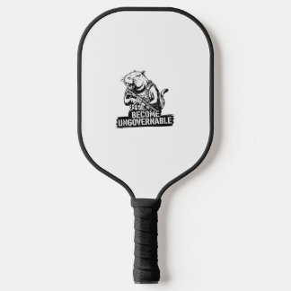 Werden Sie unregierbar Baby Moo Deng Funny Sprichw Pickleball Schläger
