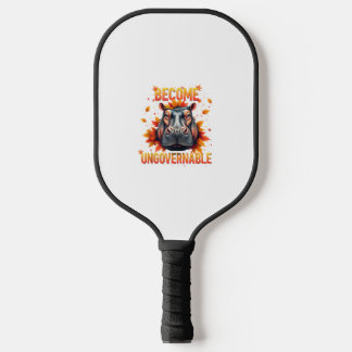 Werden Sie unregierbar Funny Baby Hippo Moo Deng M Pickleball Schläger