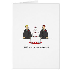 Werden Sie unser Zeuge sein? Zwei Räume.