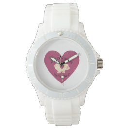 Werden wir mein Valentin sein? Armbanduhr