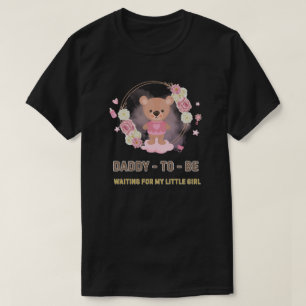 Werdender-Vater-Rosa-Teddybär  T-Shirt