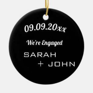 We're Verpflichtungsged Foto von Black White Ceram Keramik Ornament
