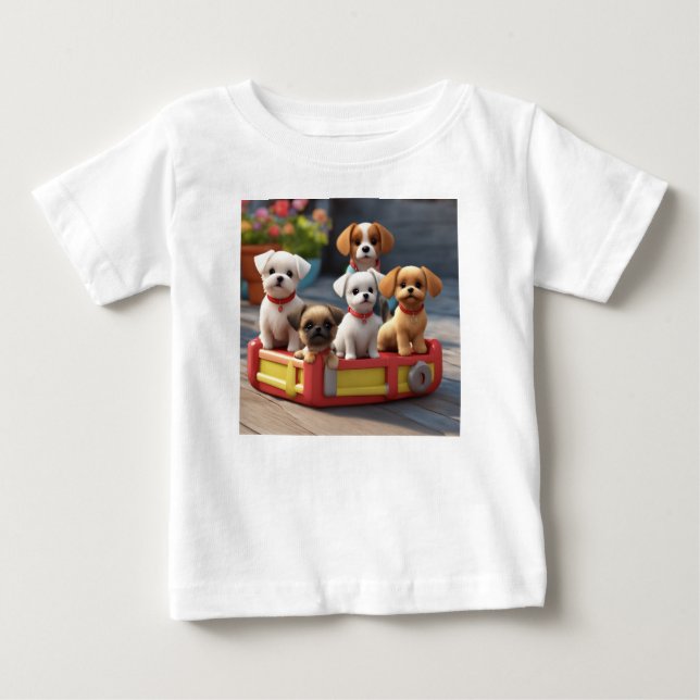 We're Watching for the Treats Baby T-shirt (Vorderseite)