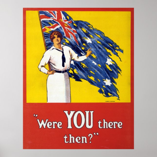 Were YOU There Then? (canvas) Poster (Vorne)
