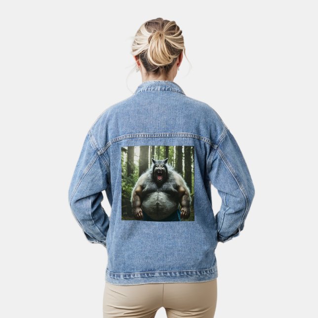 Werewolf Ate Village entier femmes veste denim (Modèle)