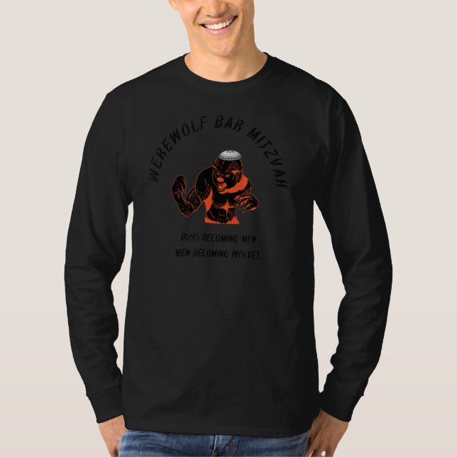Werewolf Bar Mitzvah halloween T-Shirt (Vorderseite)