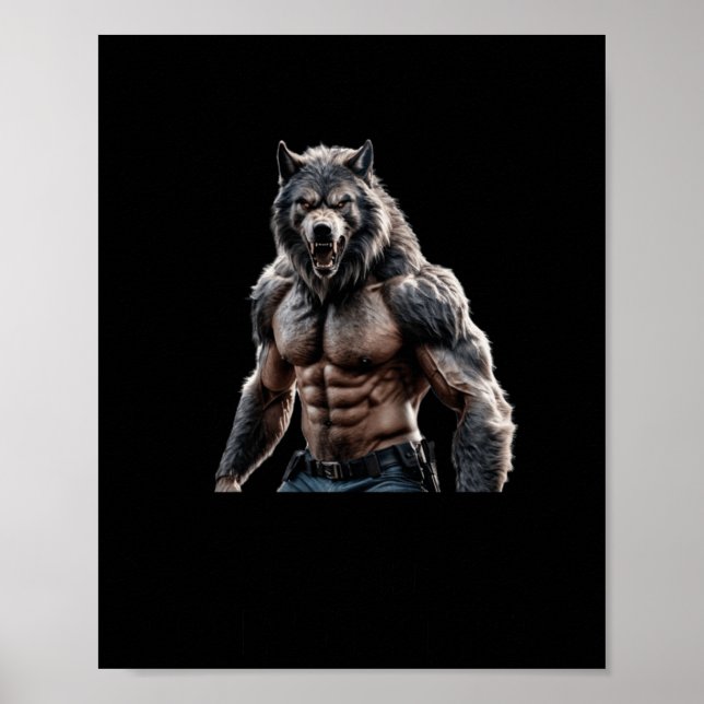 Werewolf beweist, dass diese Größe auch auf dem Au Poster (Vorne)