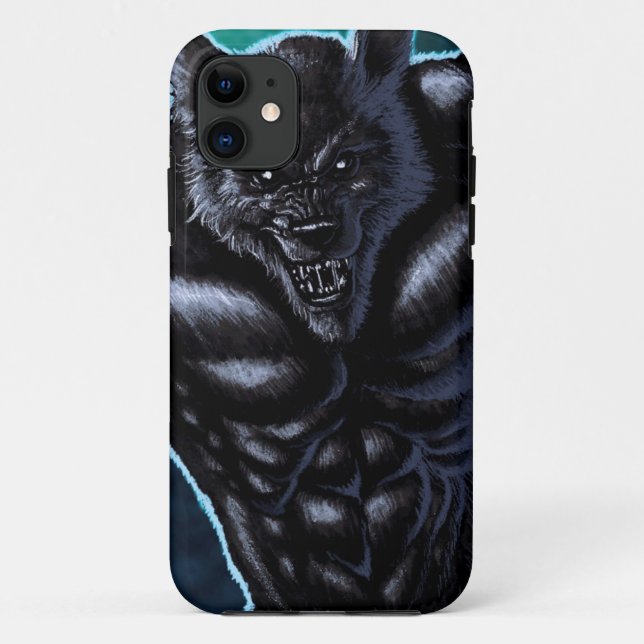 Werewolf Case-Mate iPhone Hülle (Rückseite)