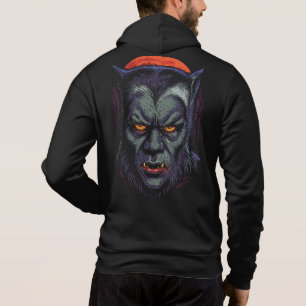 Werewolf Curse Hoodie - Klassischer Wolfman-Horror