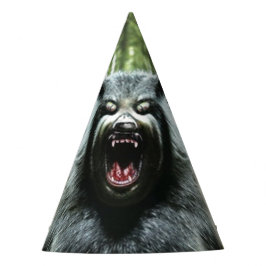Werewolf, der das Party des ganzen Dorfes aß Partyhütchen