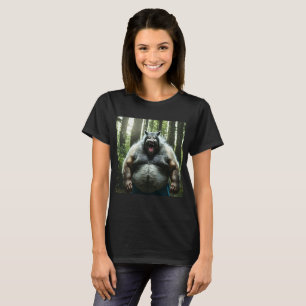 Werewolf, der den ganzen T - Shirt des Dorfes verz