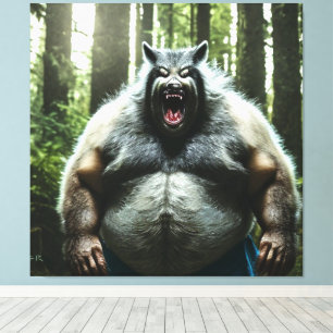 Werewolf, der die Leinwand des ganzen Dorfes aß, d