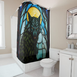 Werewolf Duschvorhang