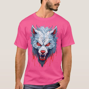 Werewolf Face Occult Horror Holloween T-Shirt