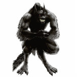 Werewolf-Foto-Skulptur Fotoskulptur Magnet<br><div class="desc">Ein mythologischer oder folklorischer Mensch mit der Fähigkeit zum shapeshift in einen Wolf oder in ein anthropomorphes Wolf Ähnliches Geschöpf, entweder vorsätzlich, durch durch einen anderen Werewolf gebissen werden oder verkratzt werden oder nachdem unter einen Fluch gesetzt werden. Diese Umwandlung ist häufig mit dem Auftreten des Vollmonds verbunden. Werewolves sind...</div>