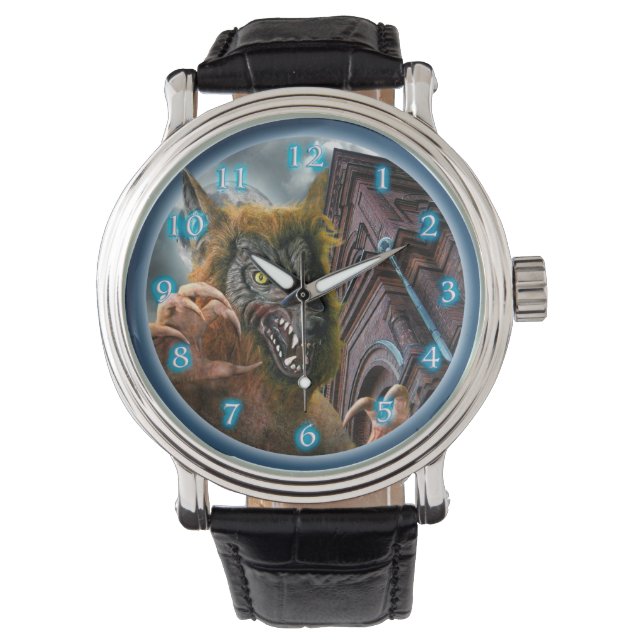 Werewolf Full Moon Armbanduhr (Vorderseite)