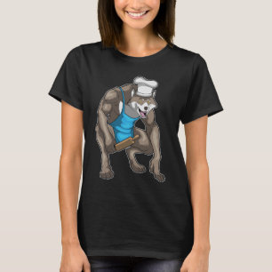 Werewolf Halloween Baker T-Shirt