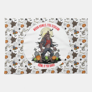 🐺 Werewolf Halloween Küchentücher 🎃