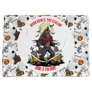 🐺 Werewolf Halloween sac cadeau 🎃 💀
