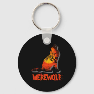 Werewolf Halloween Schlüsselanhänger
