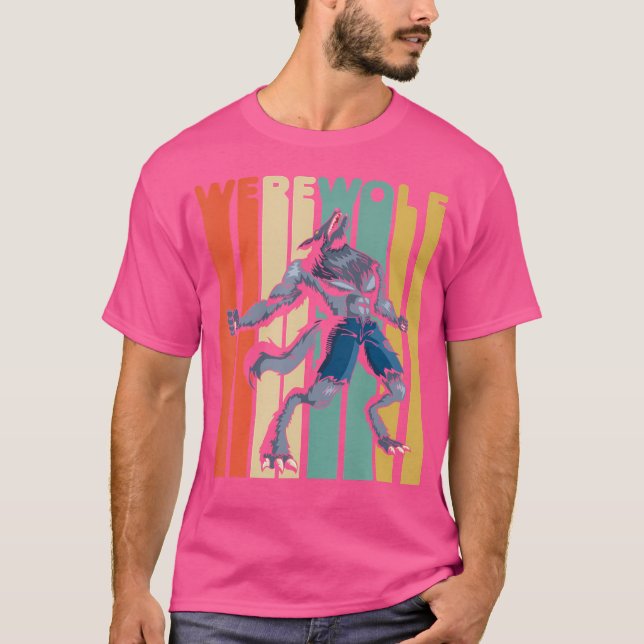 Werewolf Halloween T-Shirt (Vorderseite)
