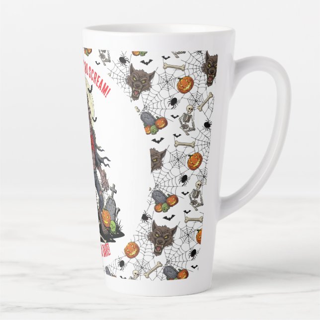 🐺 Werewolf Halloween Tasse 🎃 💀 (Rechts)