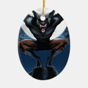 Werewolf Keramikornament