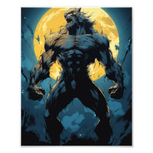 Werewolf Monster Fotodruck