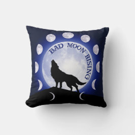 Werewolf Moon Phase Bad Moon Cushion Kissen